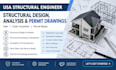 be your USA structural engineer for design, analysis and permit drawings