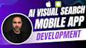 develop ai visual search ecommerce mobile app, flutter reach native developer