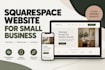 design squarespace website redesign squarespace website small business website