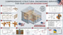 create residential framing, timber framing and foundation plans