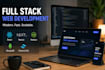 do website development as full stack web developer, front end, backend developer