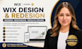 wix website design and redsign wix website development