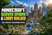 minecraft server spawn lobby builder java berock custom minecraft map terrain