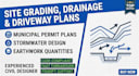 design civil site grading, drainage, and earthwork plans
