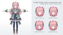 draw a custom live2d vtuber model with commercial rights