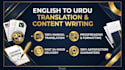 provide professional content writing and translation