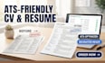 design ats friendly CV and professional resume