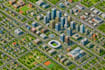 design 3d isometric map, city map venue, hotel, location maps wayfinding map