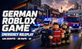 build german roblox emergency roleplay game, lua scripts, 3d maps and UI