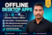 build a custom offline desktop application with electron and react
