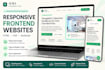build a responsive frontend website