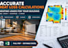 do heat loss, heating load, uvalue, and hvac sizing calculation