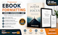 do book formatting kindle ebook format paperback  amazon kdp ebook formatting