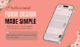designs professional forms, registration forms and PDF forms