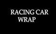 create modern racing car wrap design