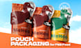 design a stand up pouch packaging for your food or beverage brand