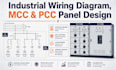 design industrial wiring diagram, mcc and pcc panel