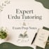 teach you urdu language and provide study notes