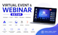 setup airmeet cvent on24 bizzabo goldcast virtual events webinars