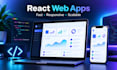 build a modern responsive web app using react js