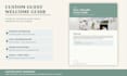 create a custom airbnb guest welcome guide