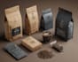 design coffee packaging, coffee bag, coffee label