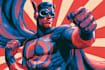 create epic superhero graphic novel art and comic