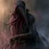 create dark art, metal, gothic illustration
