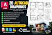 create 2d cad drawings