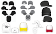 design custom hat and cap tech packs with mockups