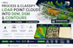 process and classify lidar point clouds into dem, dsm, and contours