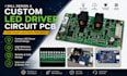 design a custom led driver circuit pcb for your lighting project