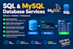 write sql queries and manage mysql databases