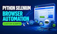 automate websites using python selenium