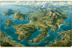 draw fantasy map illustration