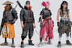 design anime character , cyberpunk character