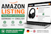 translate and localize your amazon listings german english