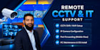 setup, configure and troubleshoot your cctv camera, nvr, dvr remotely