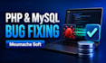fix PHP mysql website bugs errors and database issues