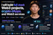 build full stack web3 projects and crypto dapps