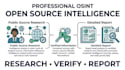 conduct professional osint research and intelligence analysis