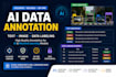 provide accurate ai data annotation and labeling services