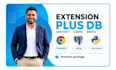 build ai powered browser extensions with claude and database