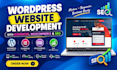 build a wordpress website with elementor crocoblock woocommerce and SEO