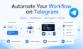 develop a custom telegram bot using python and ai