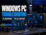 troubleshoot and fix windows PC and laptop problems