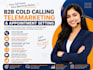 offer b2b cold calling, telemarketing and appointment setting