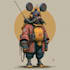 design futuristic robots, mecha and armored characters