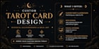 create custom tarot card design, mystical illustrations and deck art