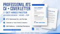 write a professional ats CV resume and cover letter
